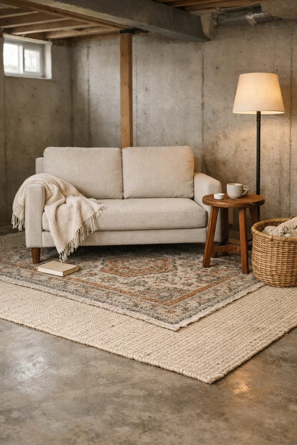 9-layered-rugs-on-concrete-floor