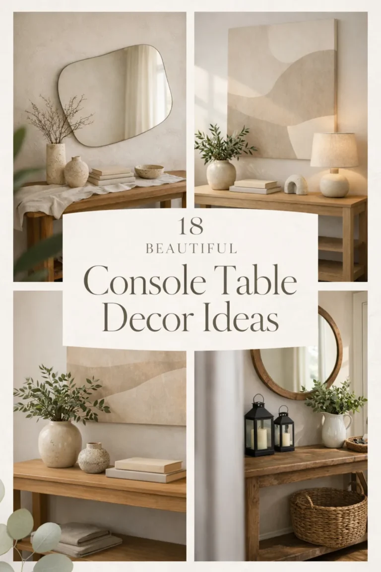 18-beautiful-console-table-decor-ideas