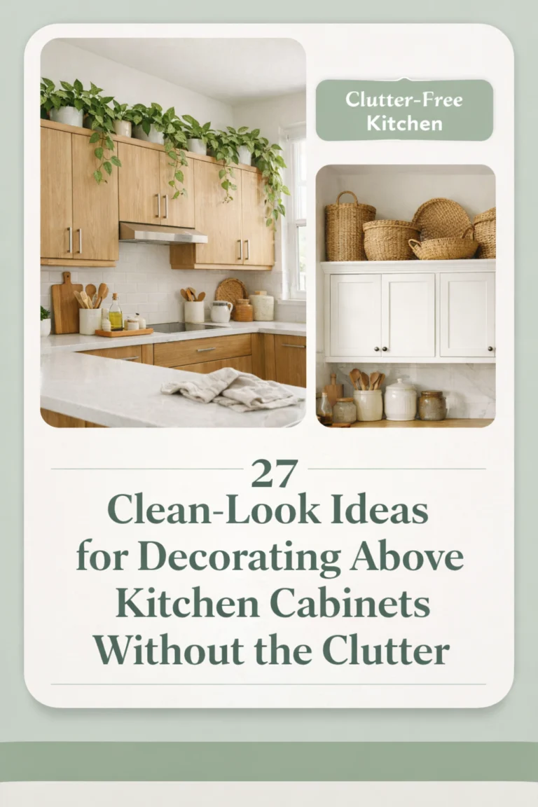 27-clean-look-above-kitchen-cabinet-ideas