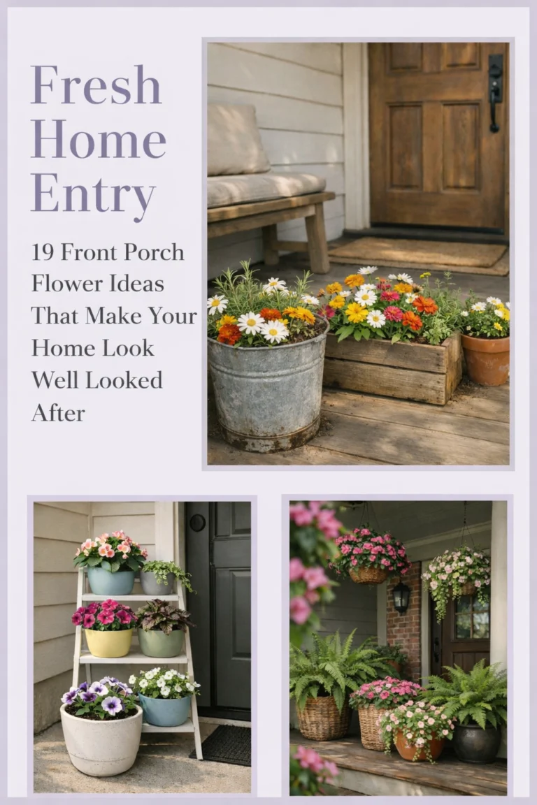 19-front-porch-flower-maintained-look-ideas